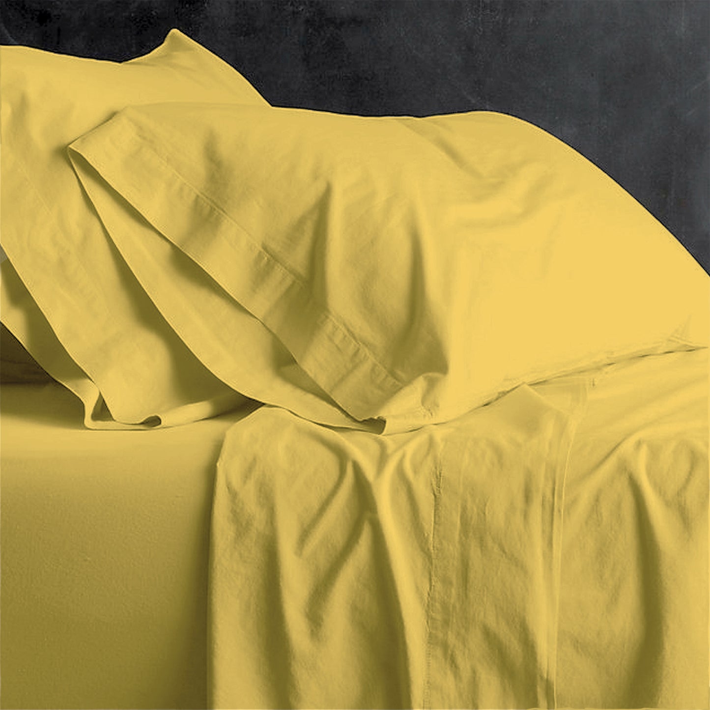 European Sheet Set Double - Vintage Washed Cotton