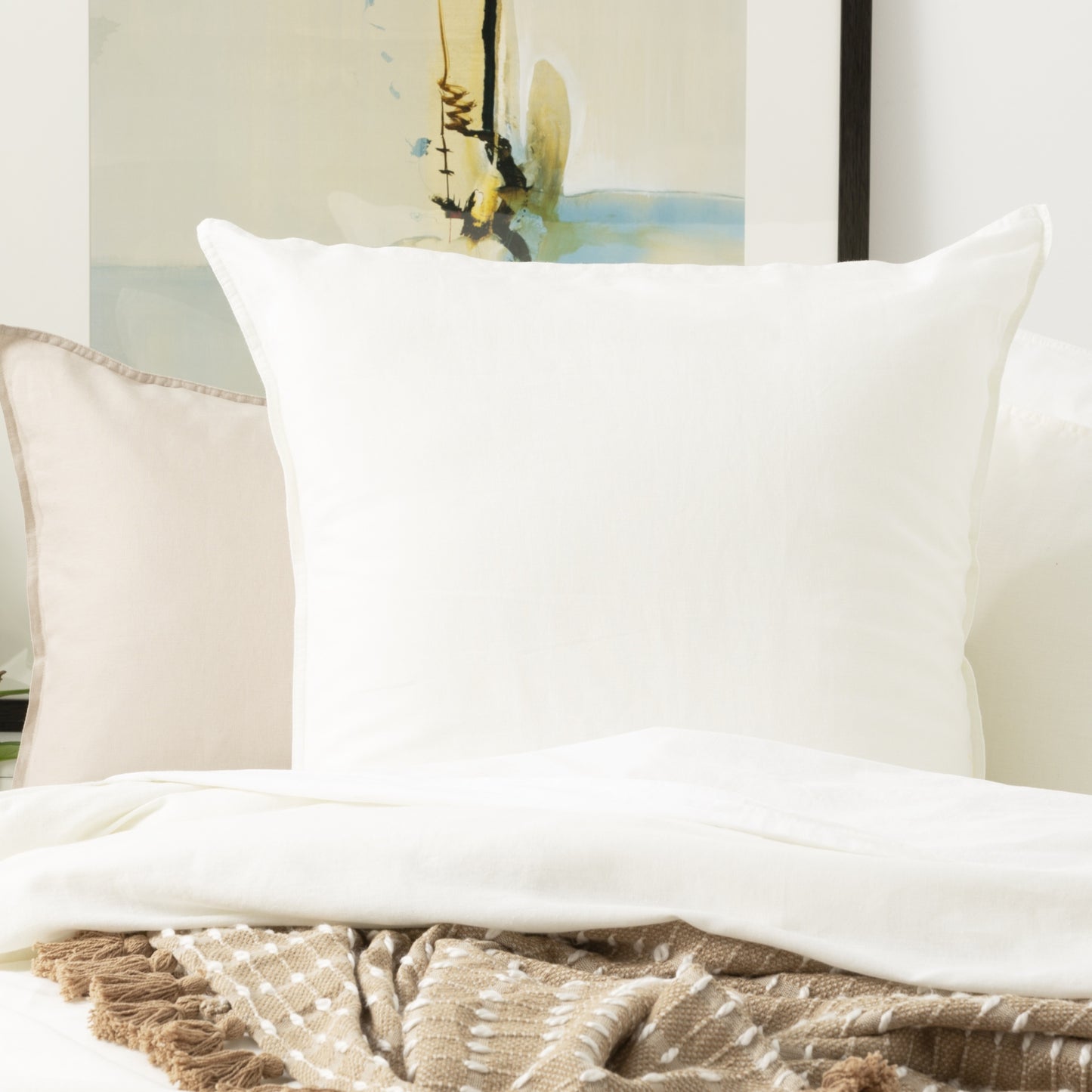 Cavallo Quilt Cover Set - 100% Stone Washed Linen