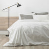 Lorimer 300 TC Quilt Cover Set - Stone Washed Cotton