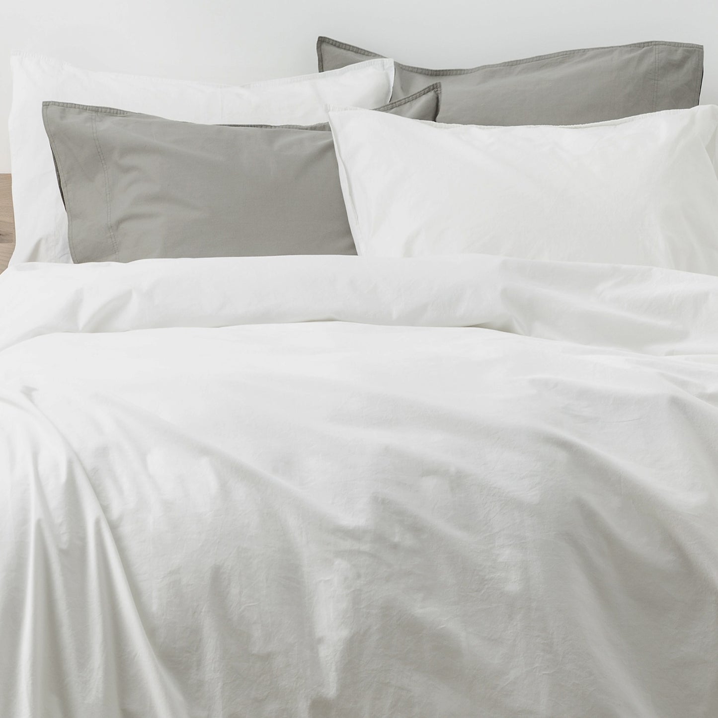 Lorimer 300 TC Quilt Cover Set - Stone Washed Cotton