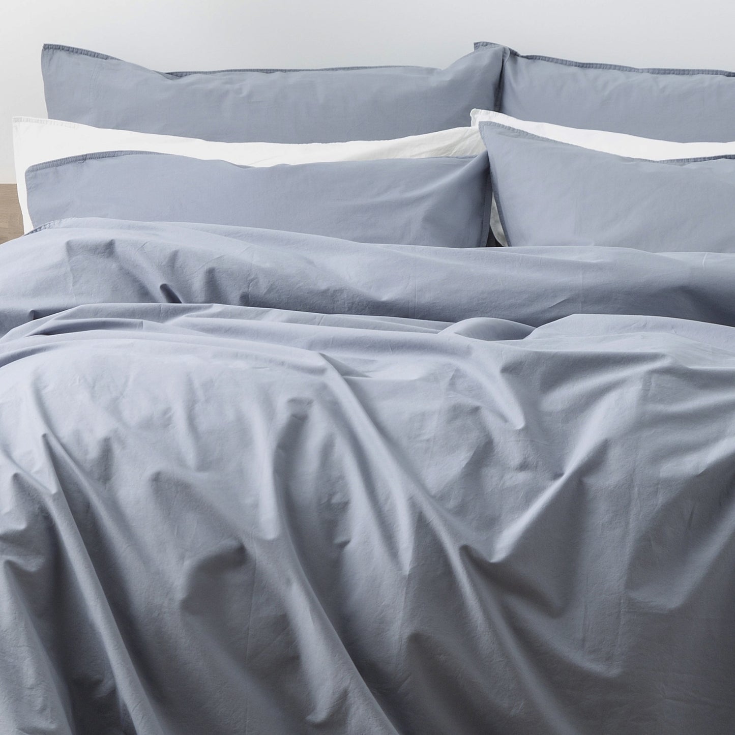 Lorimer 300 TC Quilt Cover Set - Stone Washed Cotton