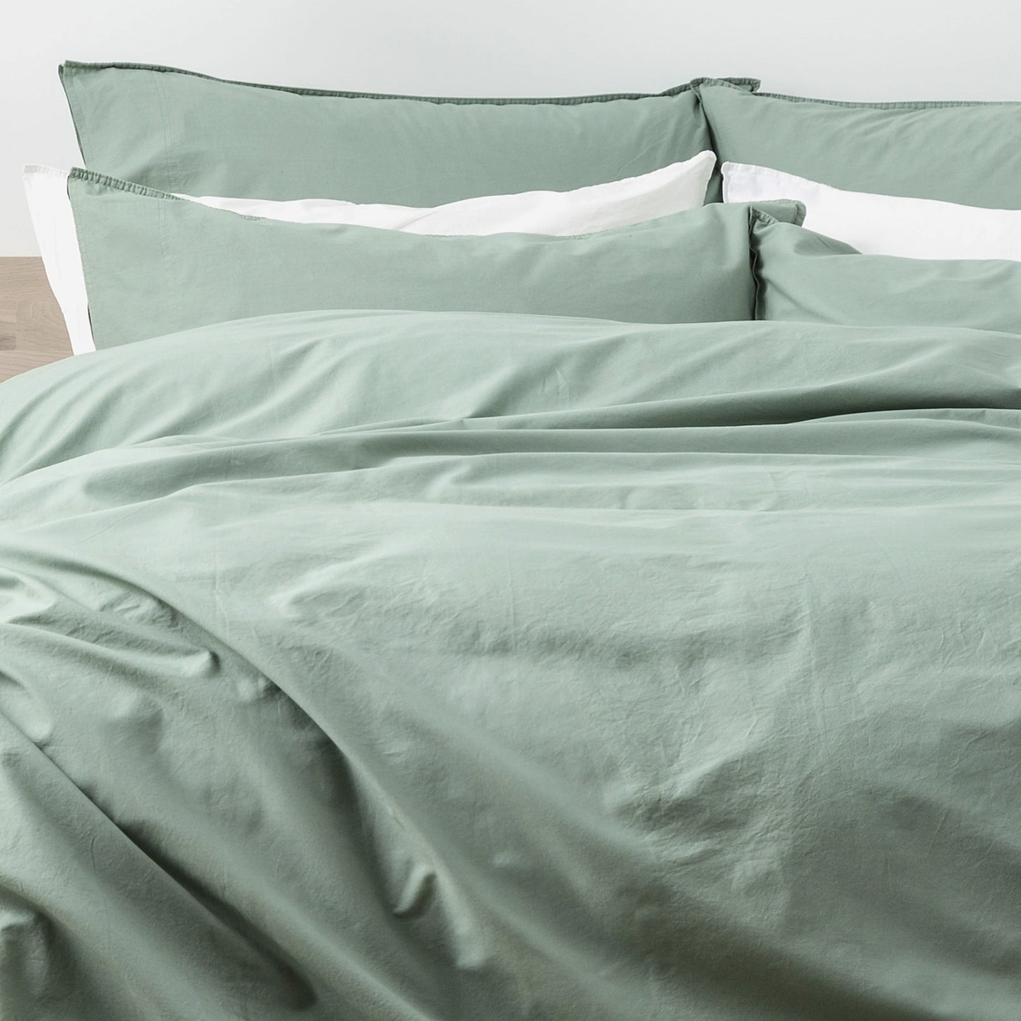 Lorimer 300 TC Quilt Cover Set - Stone Washed Cotton
