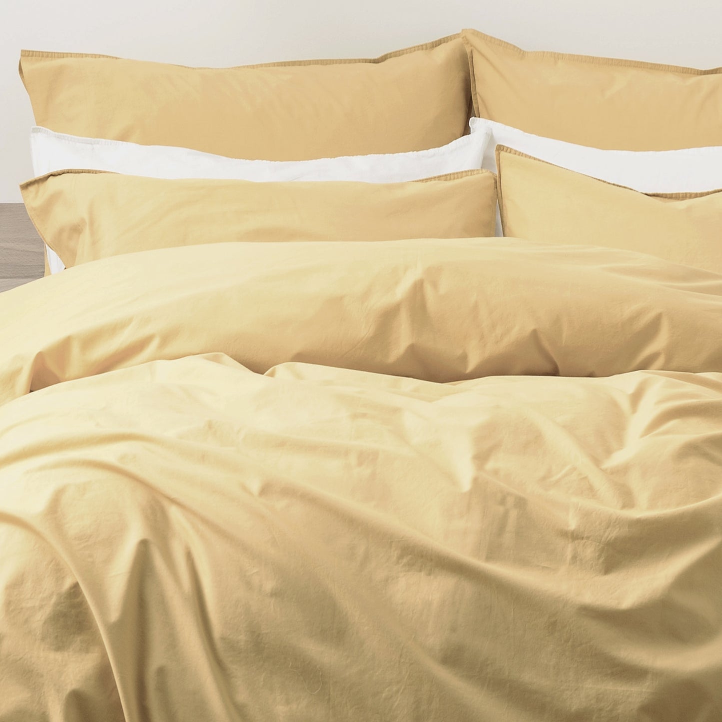 Lorimer 300 TC Quilt Cover Set - Stone Washed Cotton