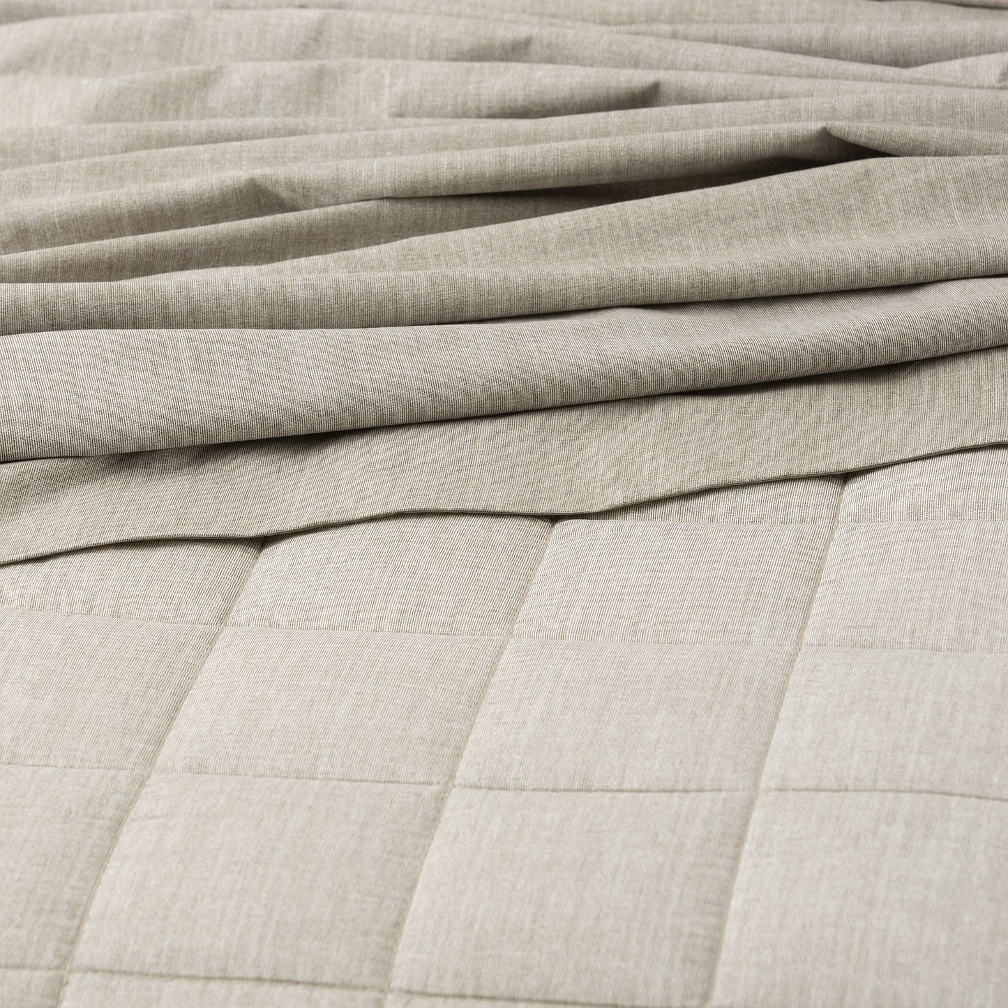Chambray Quilted Quilt Cover Set - Paradis Washed