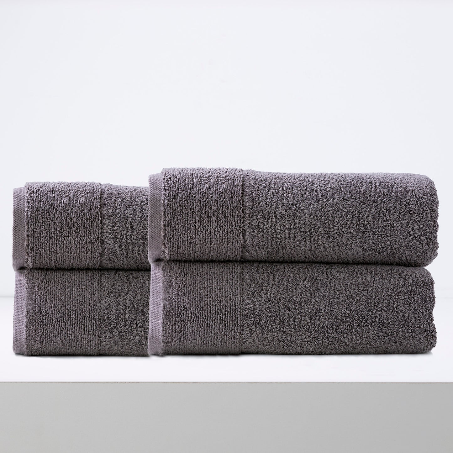 4 Pack Aireys Bath Towels - 650 GSM Zero Twist