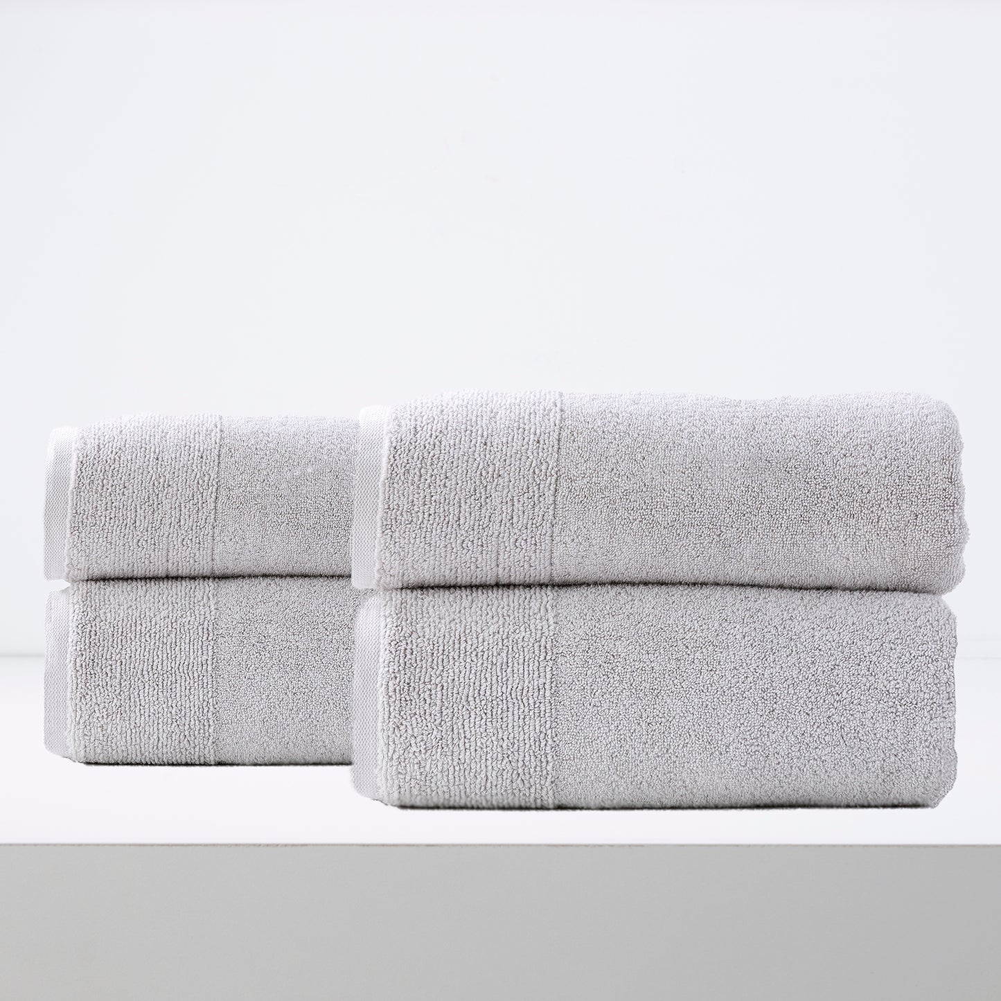 4 Pack Aireys Bath Towels - 650 GSM Zero Twist