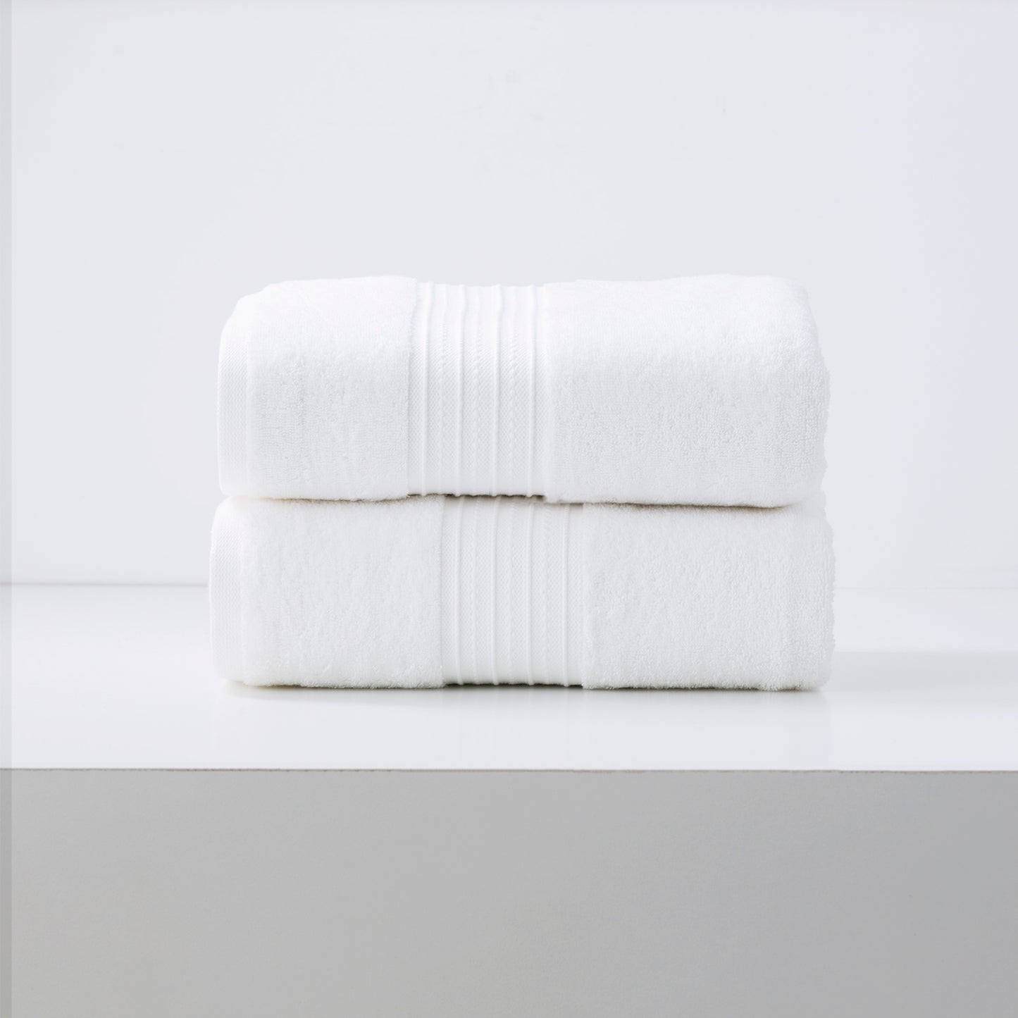 2 Pack Brentwood Bath Sheets - 650 GSM Low Twist