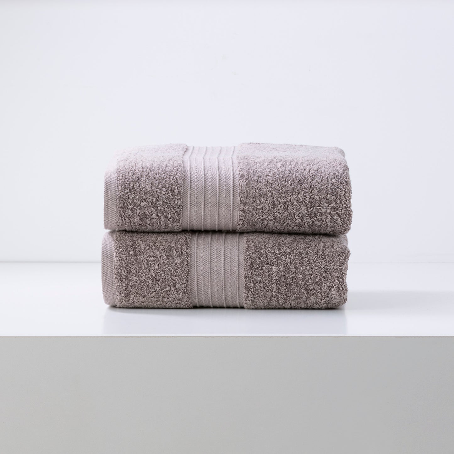 2 Pack Brentwood Bath Sheets - 650 GSM Low Twist