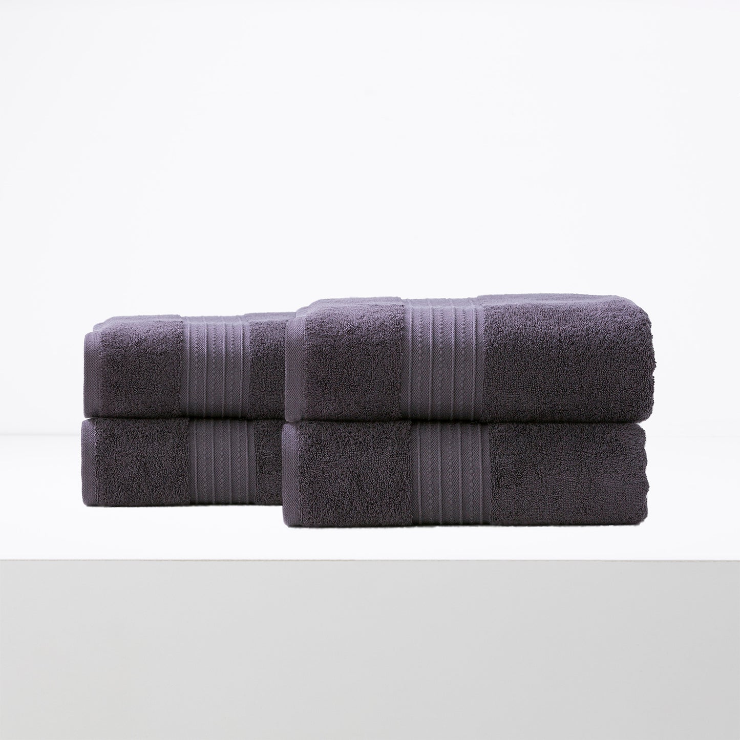 4 Pack Brentwood Bath Sheets - 650 GSM Low Twist