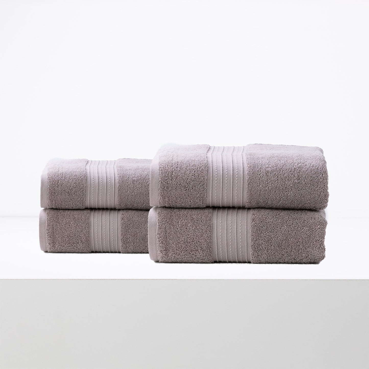 4 Pack Brentwood Bath Sheets - 650 GSM Low Twist