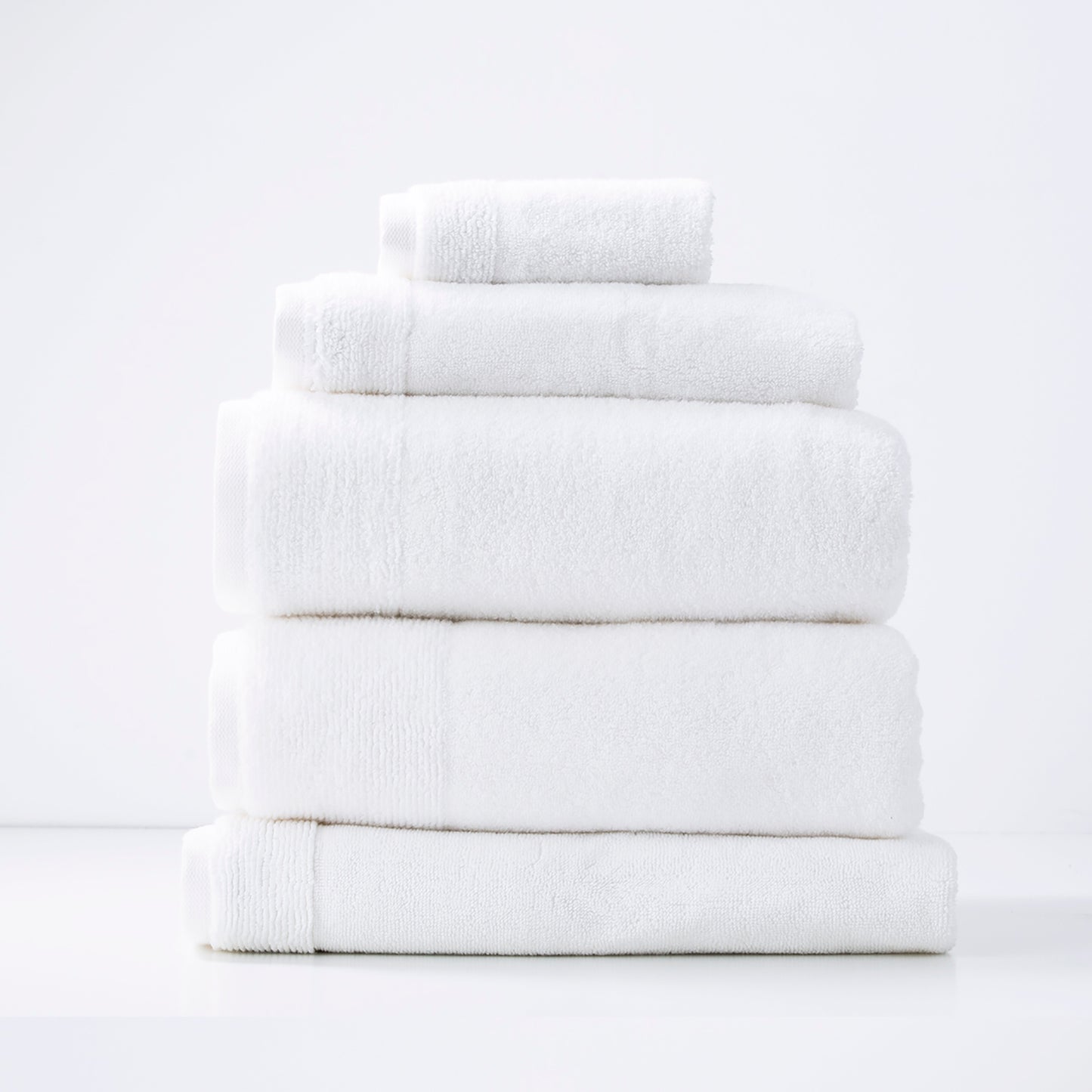 5 Piece Aireys Towel Set - 650 GSM Zero Twist