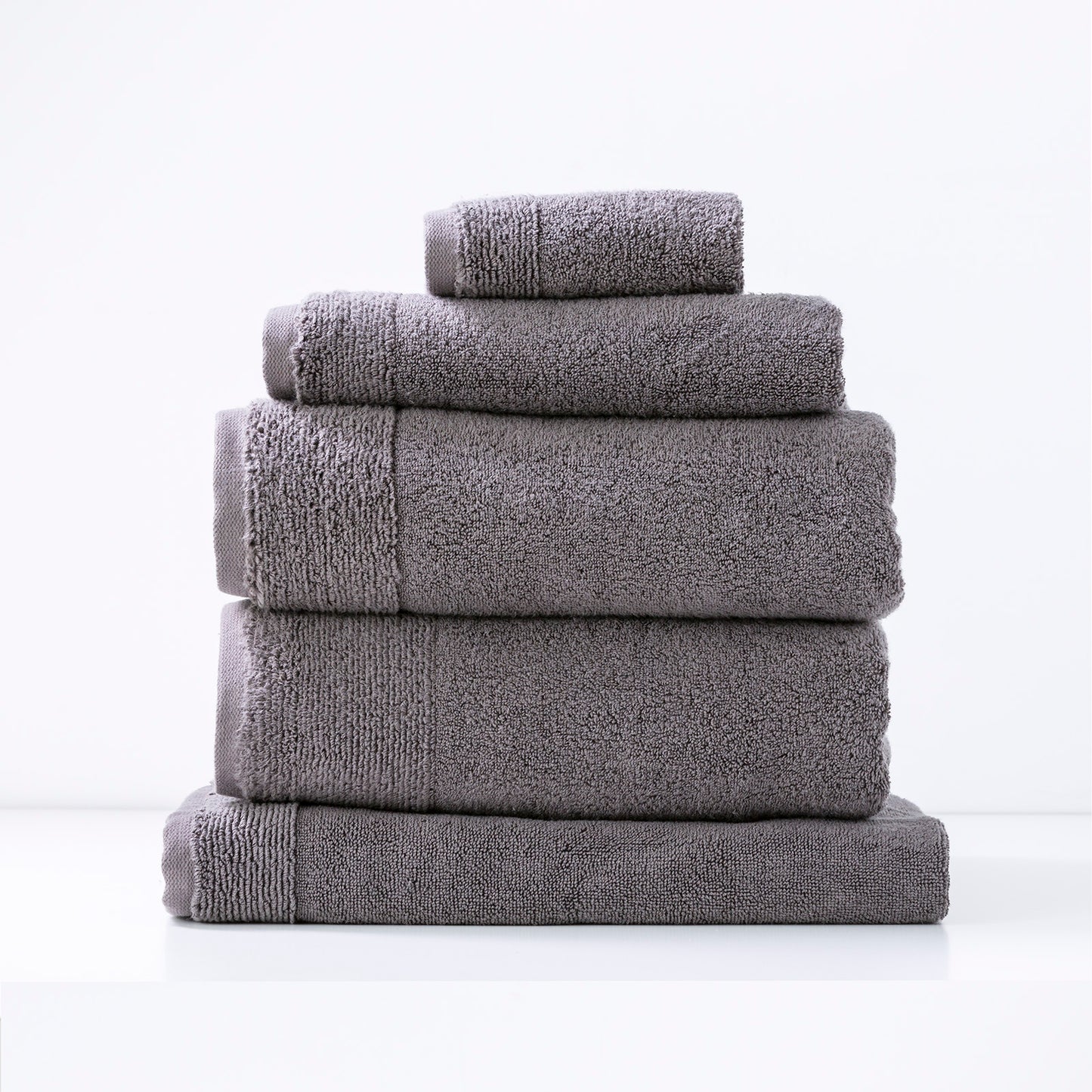 5 Piece Aireys Towel Set - 650 GSM Zero Twist