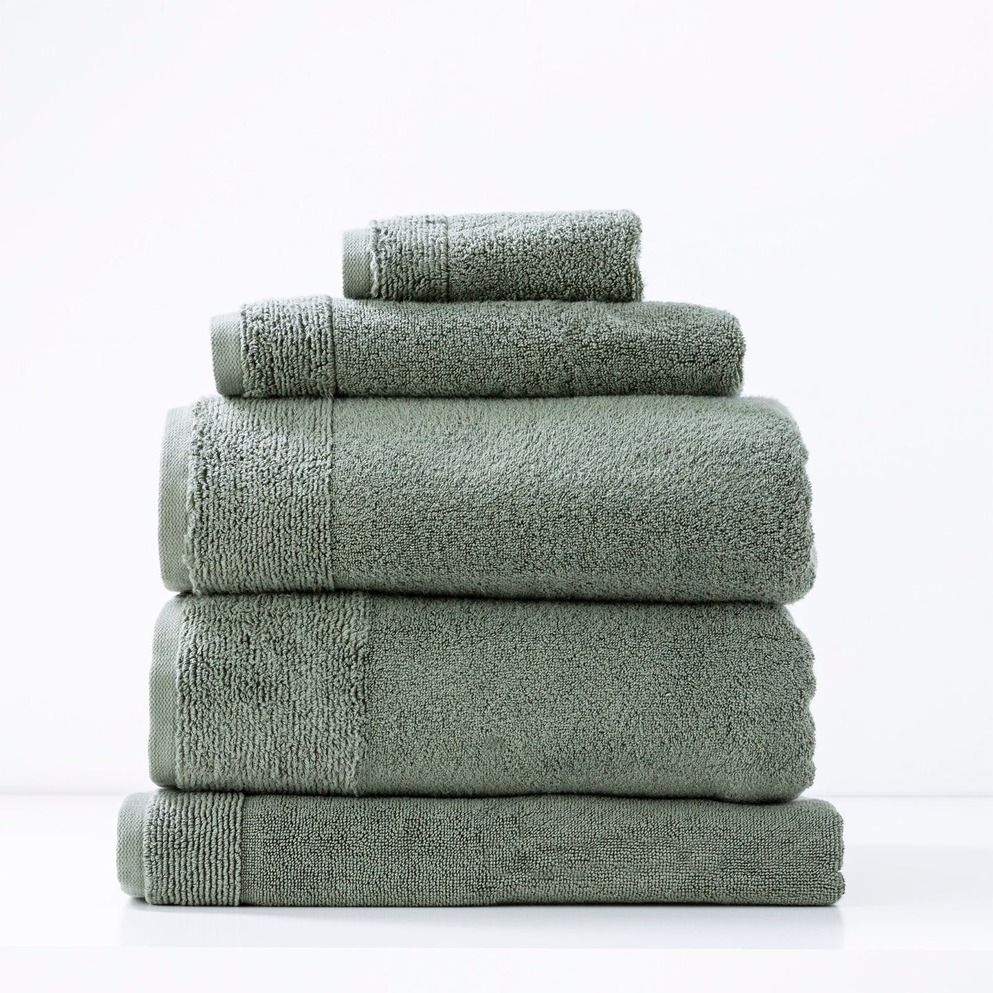 5 Piece Aireys Towel Set - 650 GSM Zero Twist