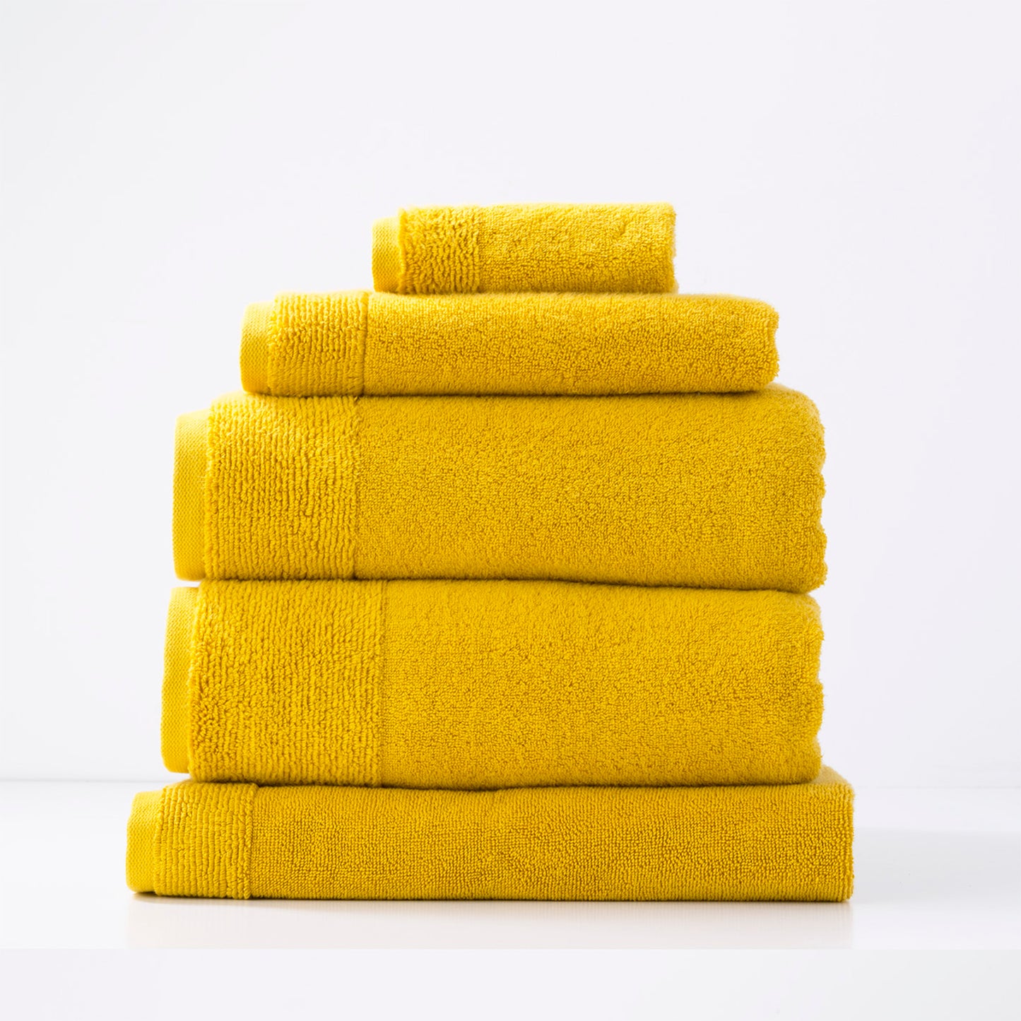 5 Piece Aireys Towel Set - 650 GSM Zero Twist