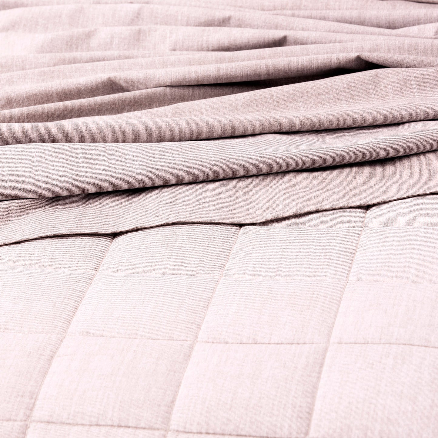 Chambray Quilted Quilt Cover Set - Paradis Washed