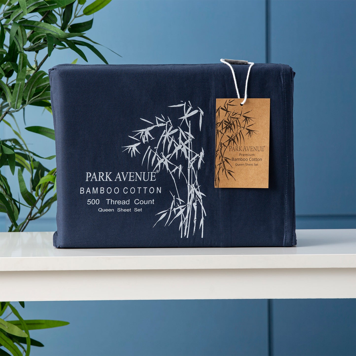 Premium Bamboo Cotton Sheet Set - 500 Thread Count - King Split, Queen Split & Long Single
