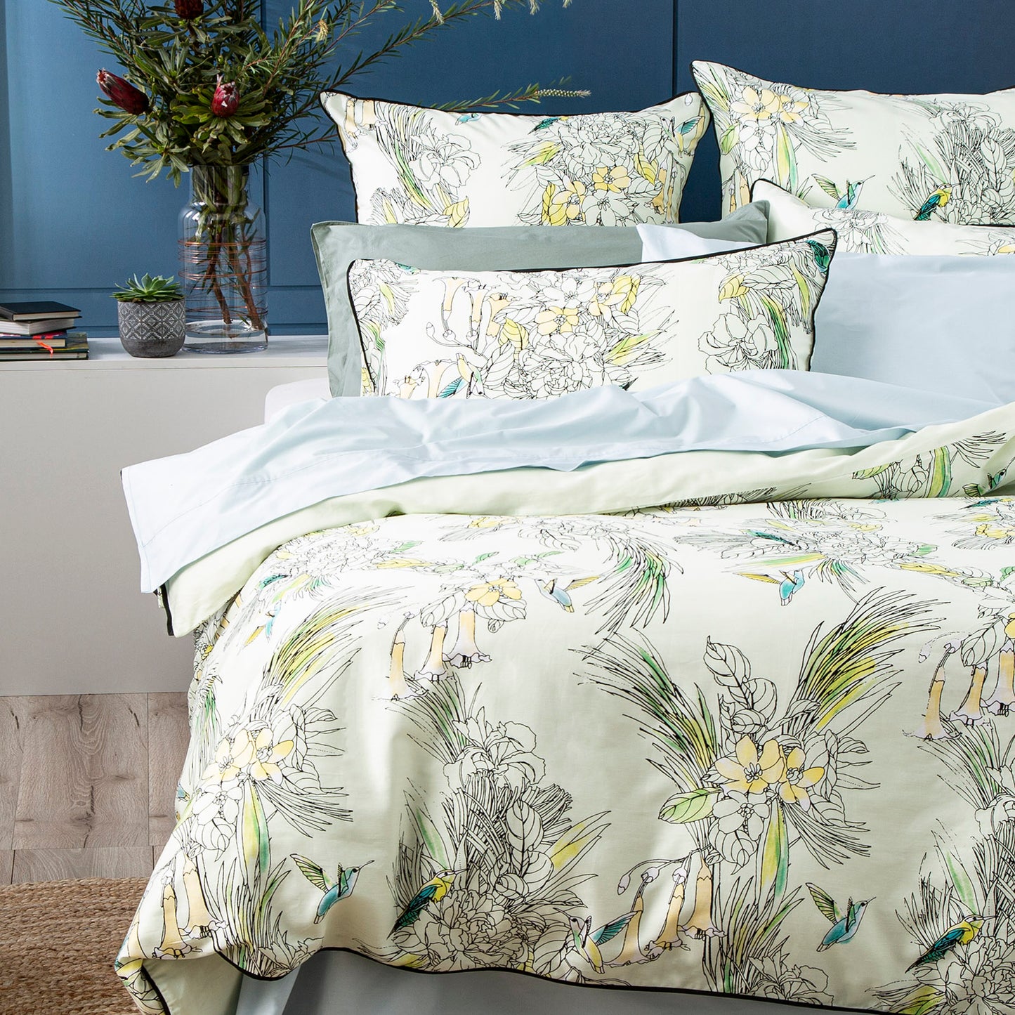 300 Thread Count Cotton Quilt Cover Set