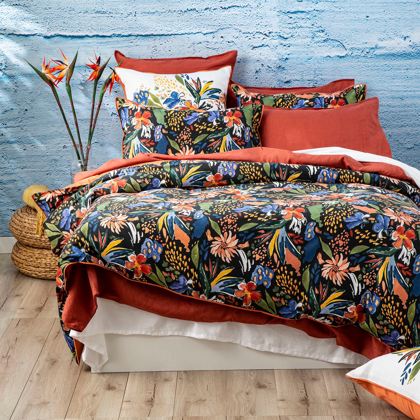 300 Thread Count Cotton Quilt Cover Set
