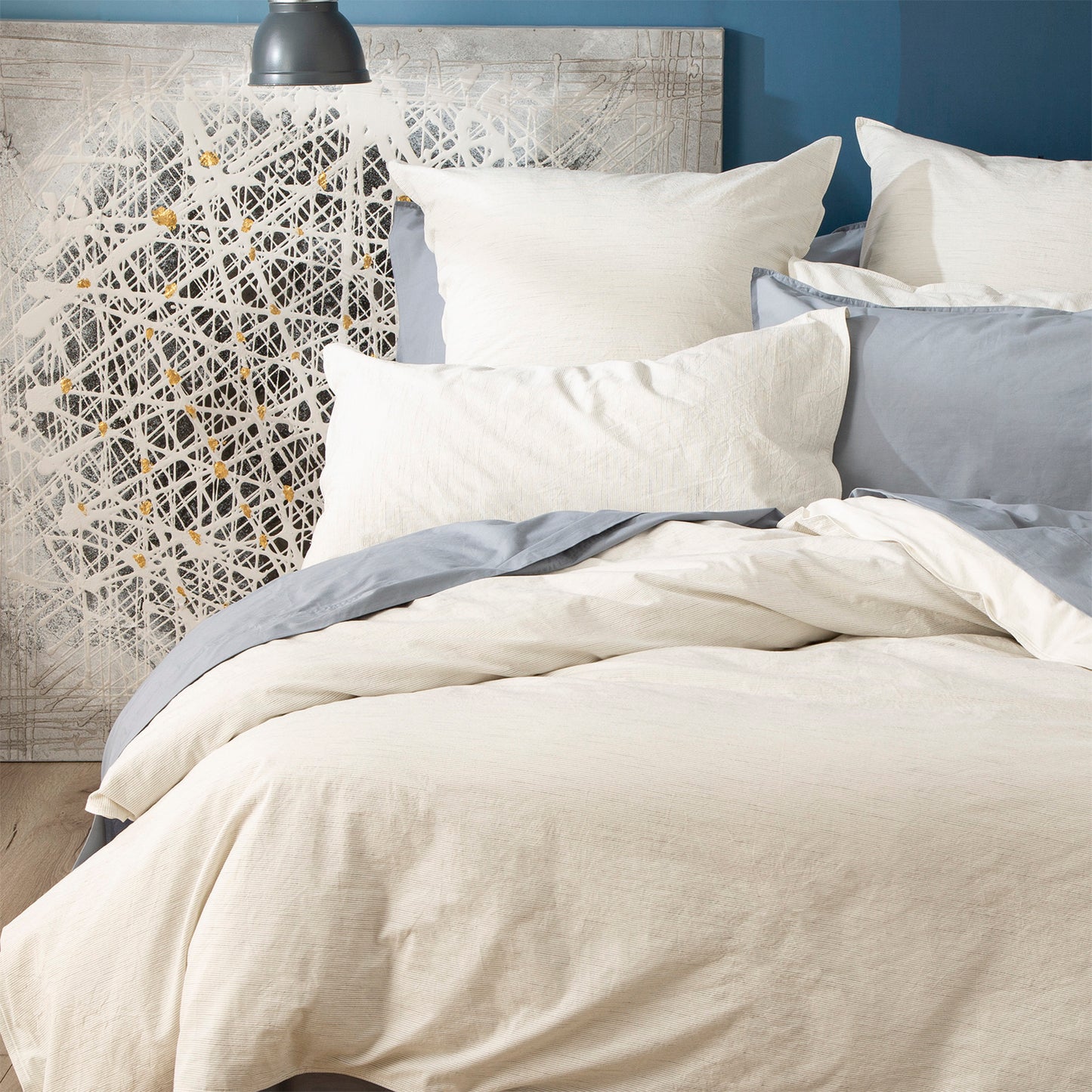 Yarn Dyed Quilt Cover Set - Vintage Washed Cotton