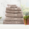 7 Piece Stella Towel Set - 650 GSM Super Soft Bamboo Cotton