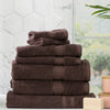 7 Piece Stella Towel Set - 650 GSM Super Soft Bamboo Cotton