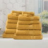14 Piece Stella Towel Set - 650 GSM Super Soft Bamboo Cotton