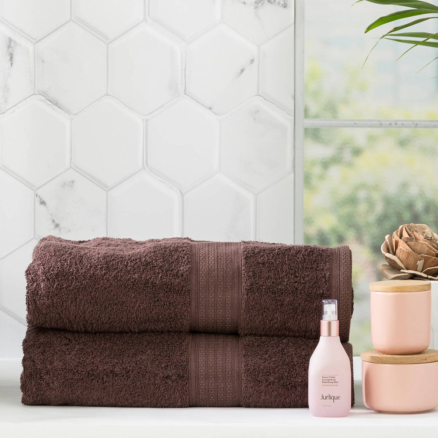 2 Pack Stella Bath Sheets - 650 GSM Super Soft Bamboo Cotton