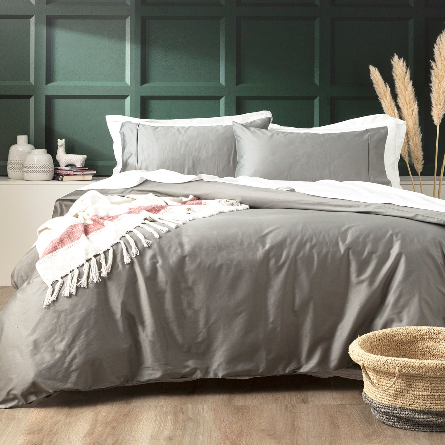 Premium 500 Thread count Bamboo Cotton Quilt Cover Set