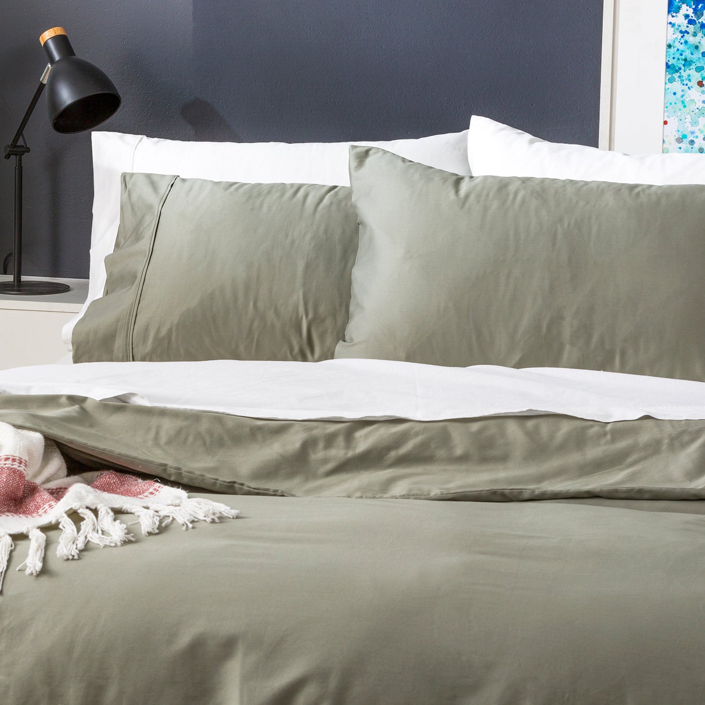 Premium 500 Thread count Bamboo Cotton Quilt Cover Set