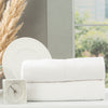 2 Pack Cobblestone Bath Sheets - 650 GSM Ribbed Cotton