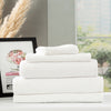 5 Piece Cobblestone Towel Set - 650 GSM Ribbed Cotton
