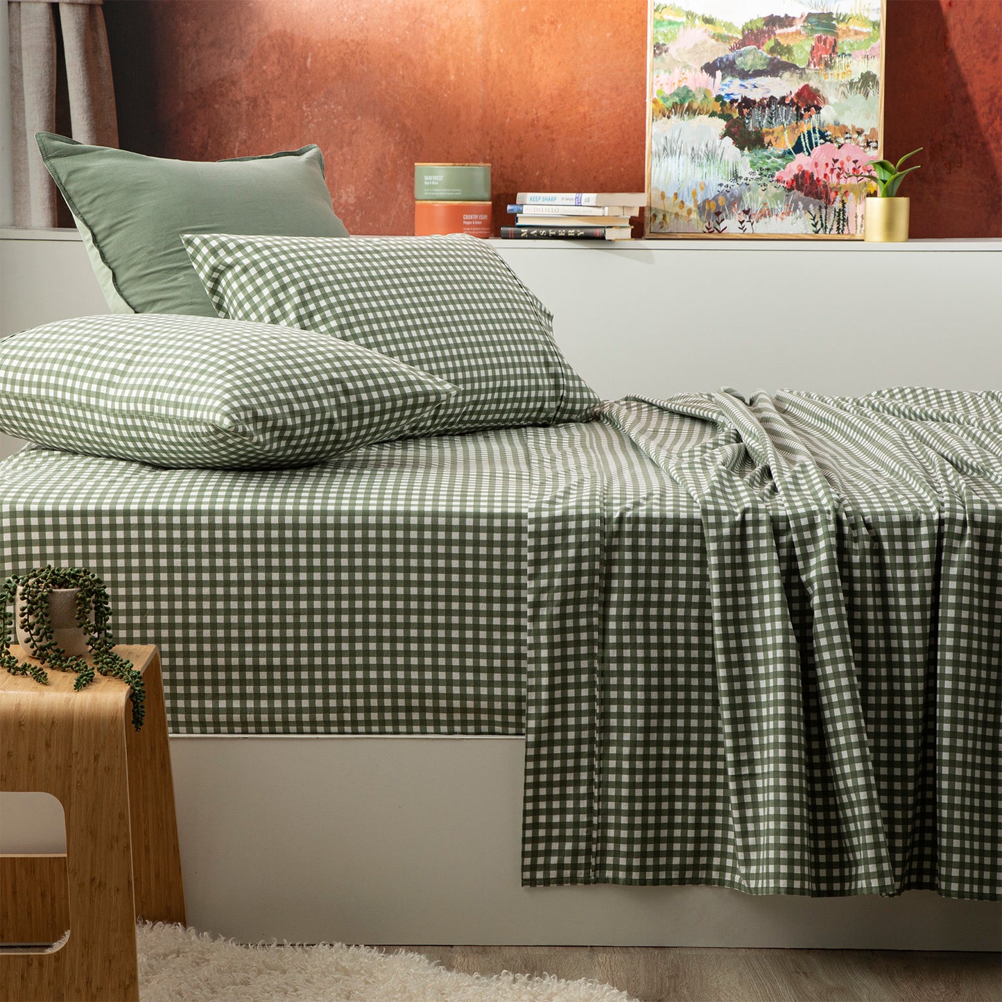 175 GSM Flannelette Sheet Set - Egyptian Cotton
