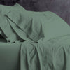 100% Cotton European Sheet Set Fern - Vintage Washed