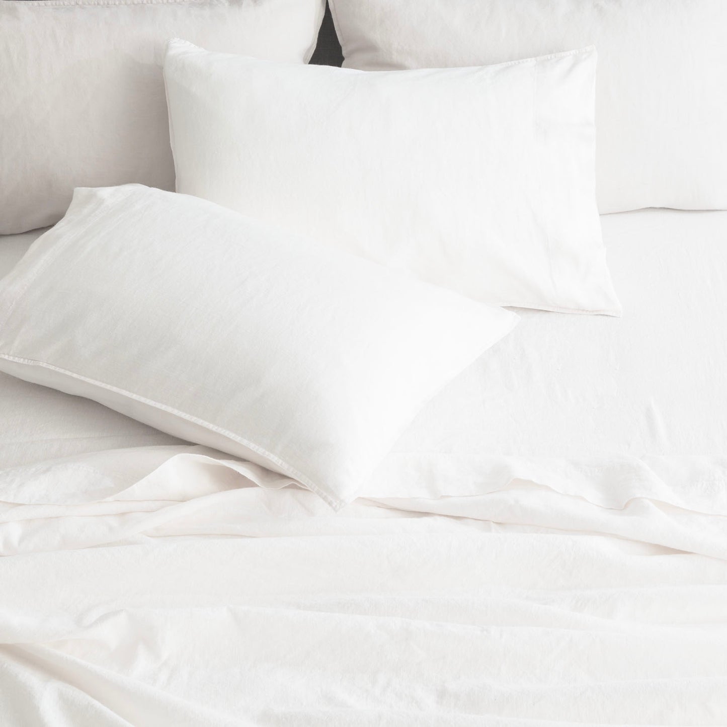 100% French Linen Sheet Set - Cavallo Stone Washed