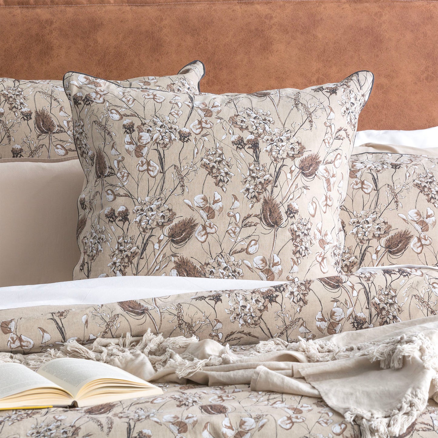 Cavallo French Linen Euro Pillow Case
