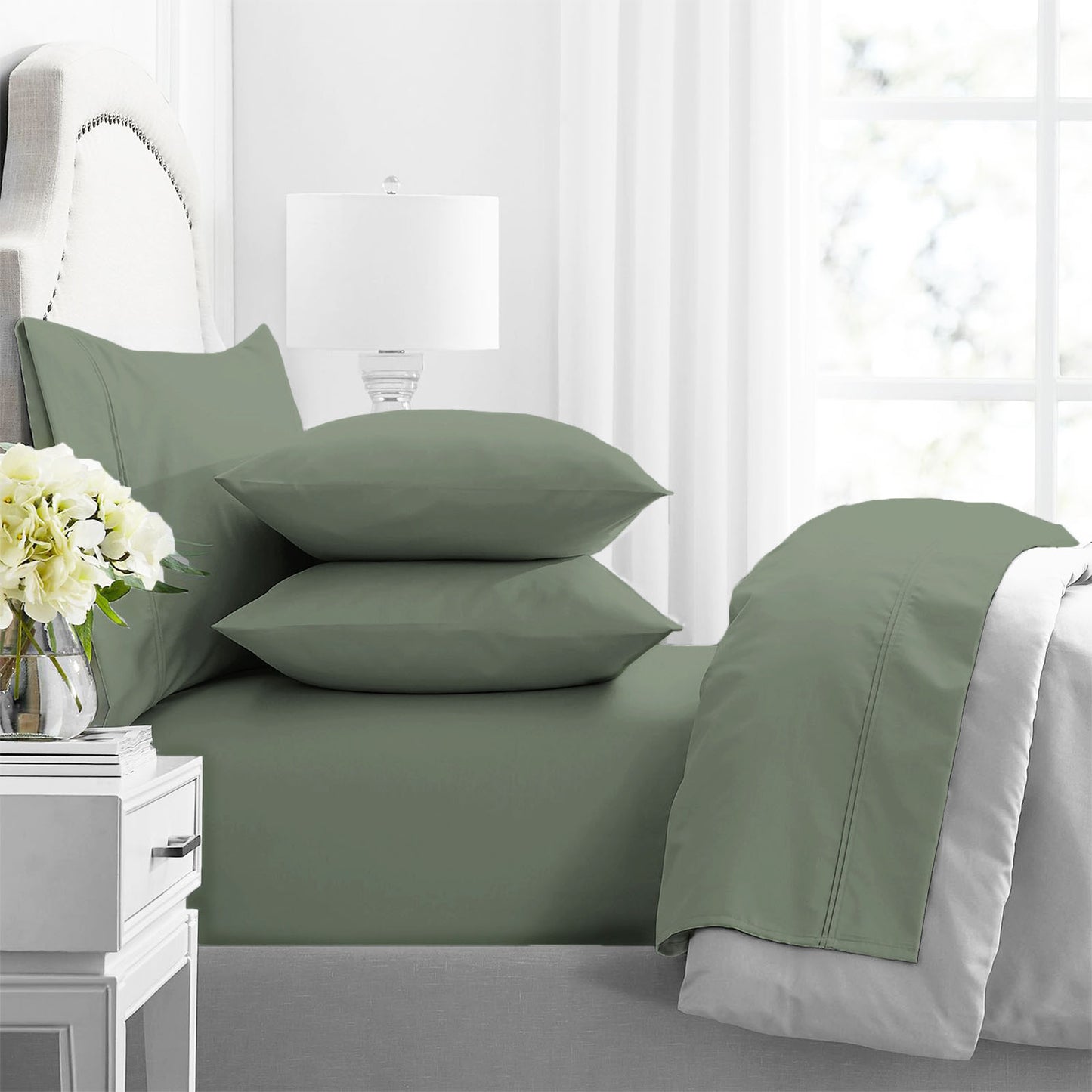Premium Egyptian Cotton Sheet Set - 1000 Thread Count