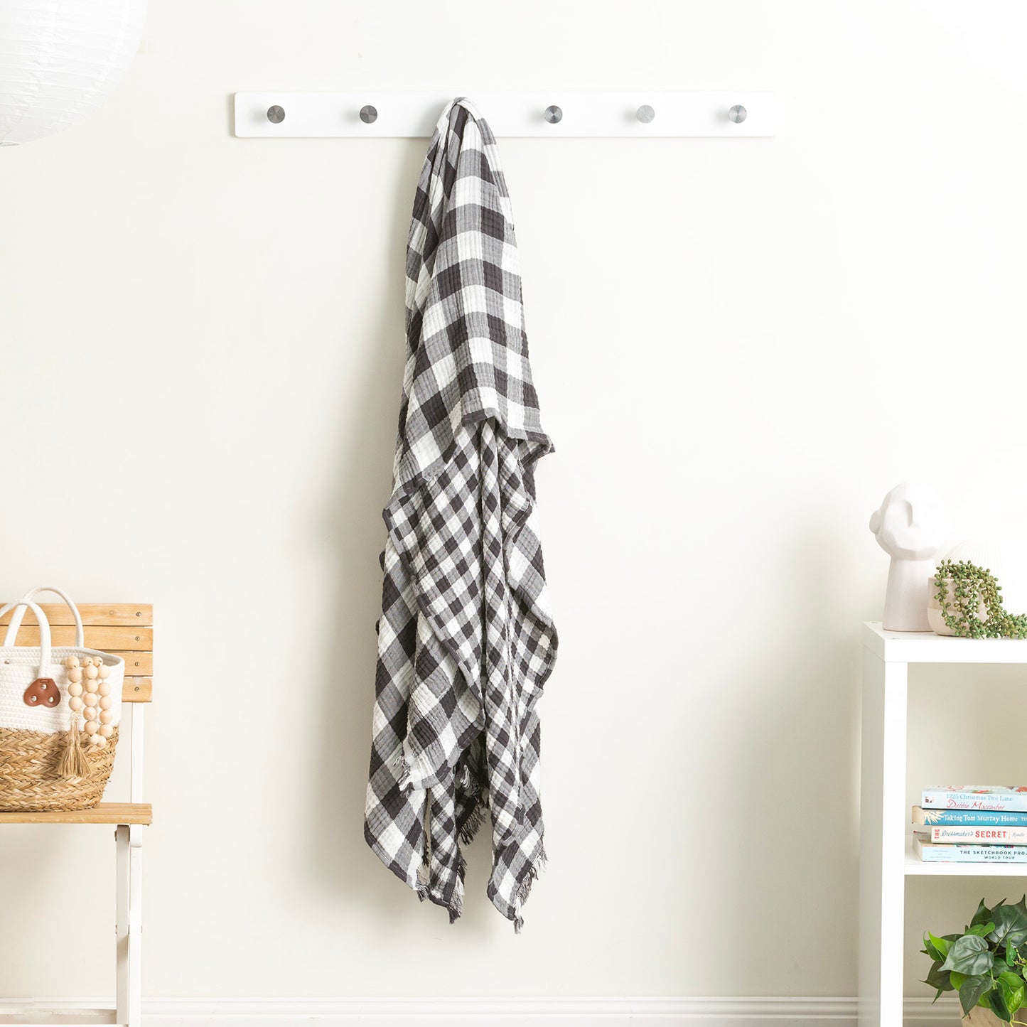 Atlantic Reversible Textured Cotton Throw - Yarn Dyed Vintage Washed