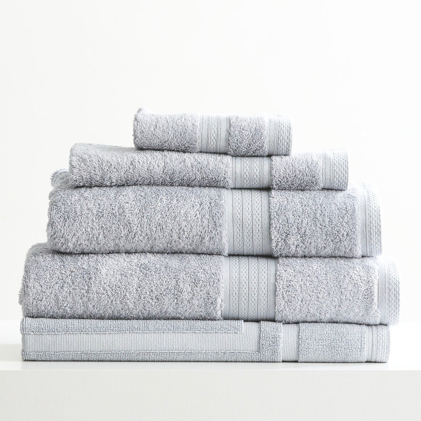 5 Piece Stella Towel Set - 650 GSM Super Soft Bamboo Cotton
