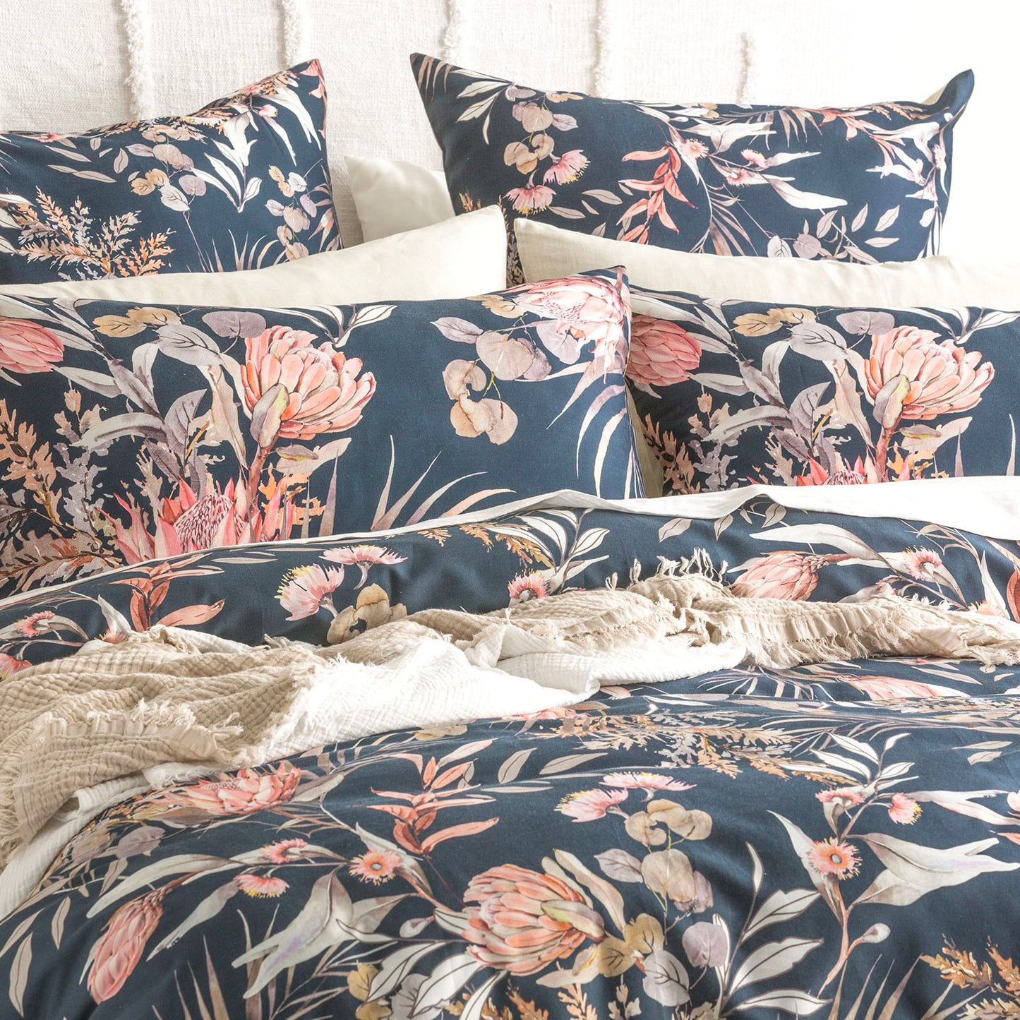 300 TC Cotton Quilt cover Set - Reversible
