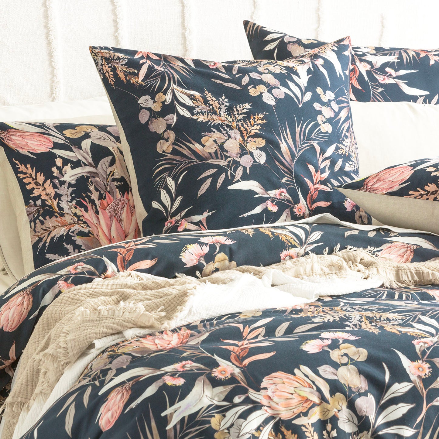 300 TC Cotton Quilt cover Set - Reversible