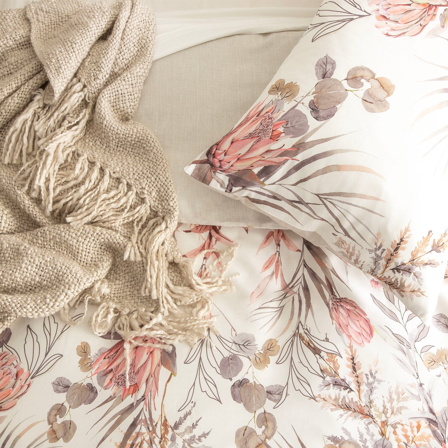 300 TC Cotton Reversible Euro Pillow Case