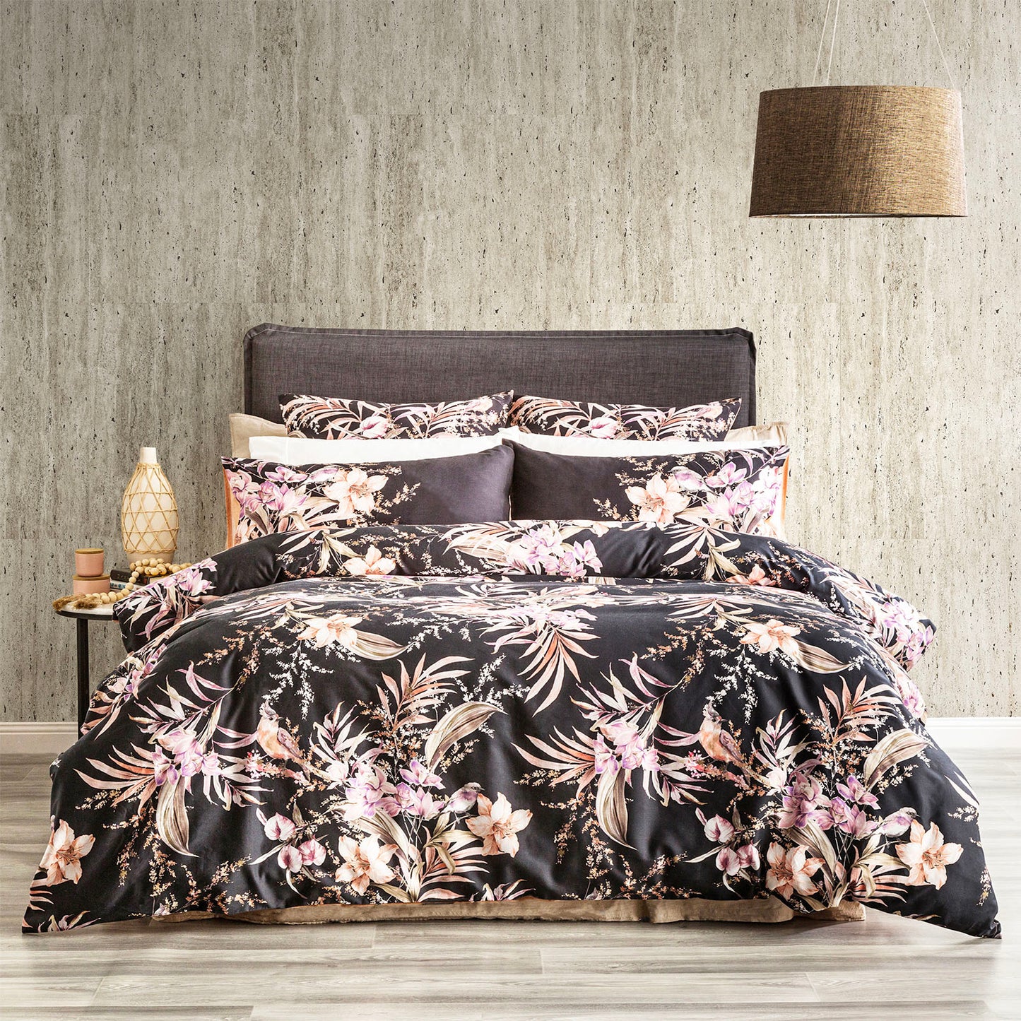 300 TC Cotton Quilt cover Set - Reversible