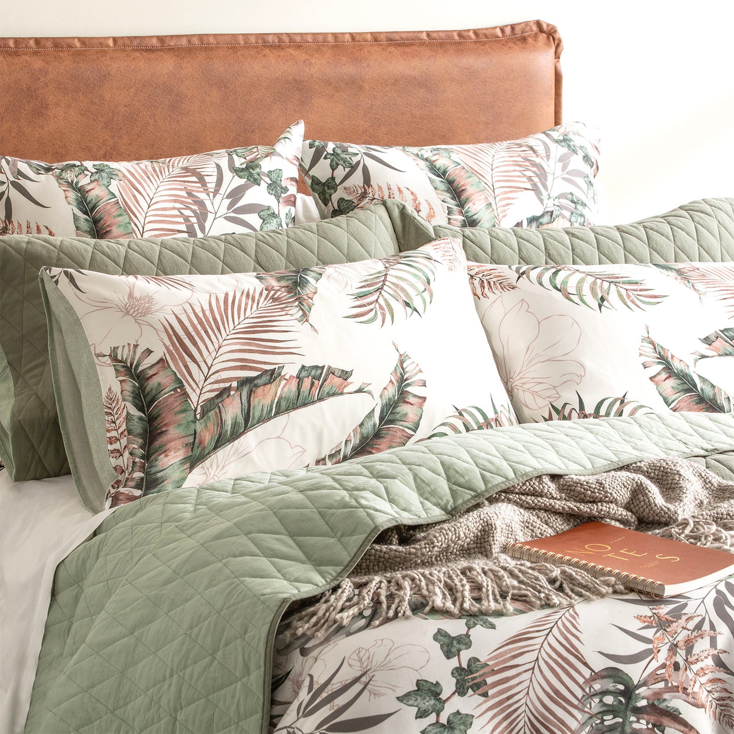 300 TC Cotton Quilt cover Set - Reversible