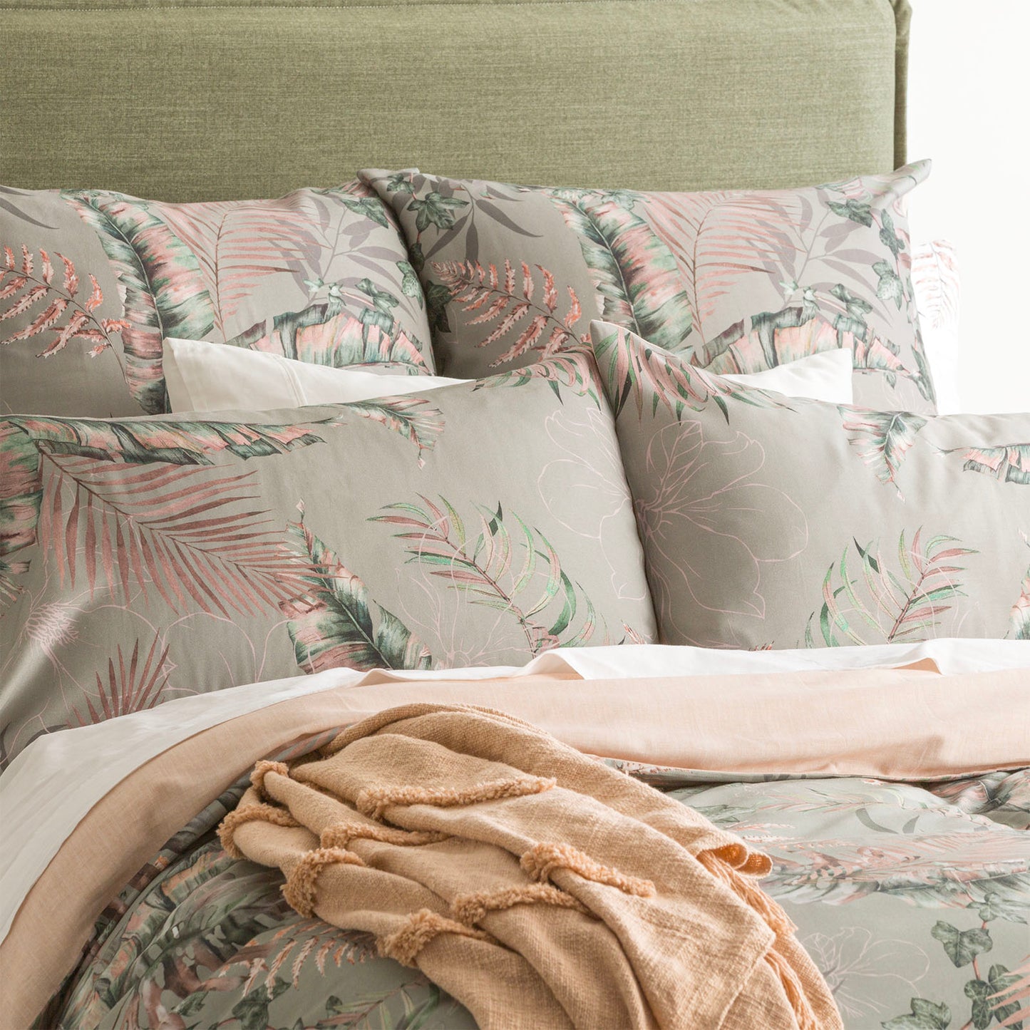 300 TC Cotton Quilt cover Set - Reversible