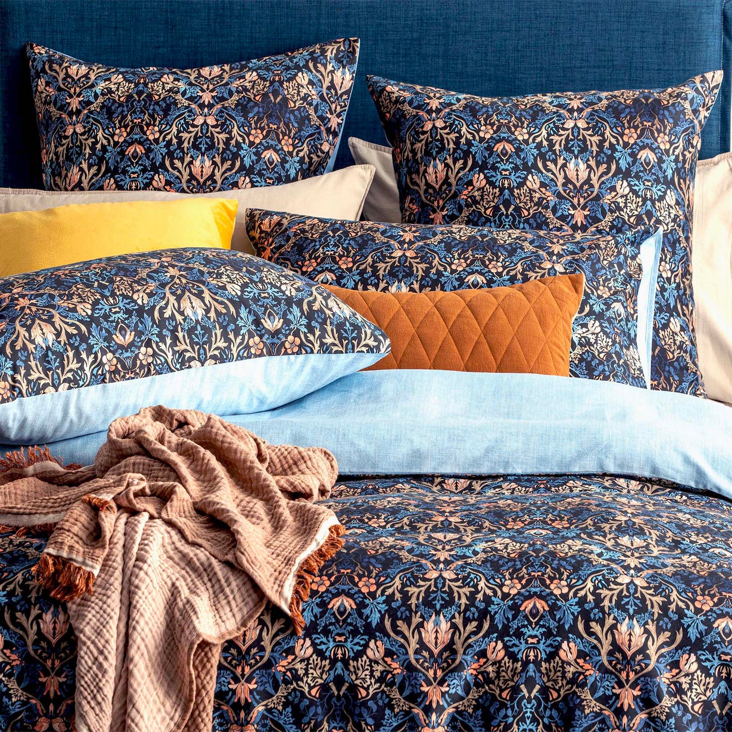 300 TC Cotton Quilt cover Set - Reversible