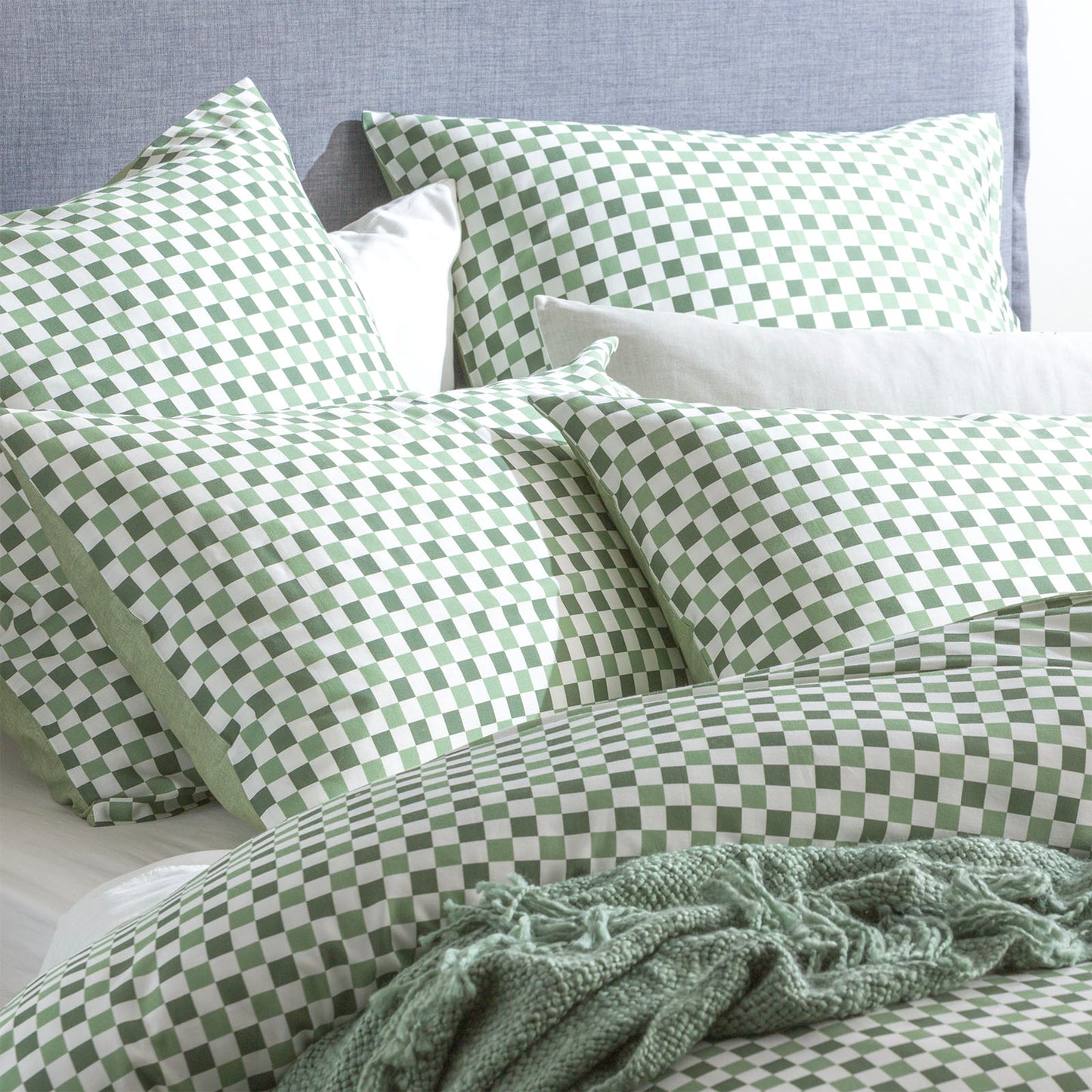 300 TC Cotton Quilt cover Set - Reversible