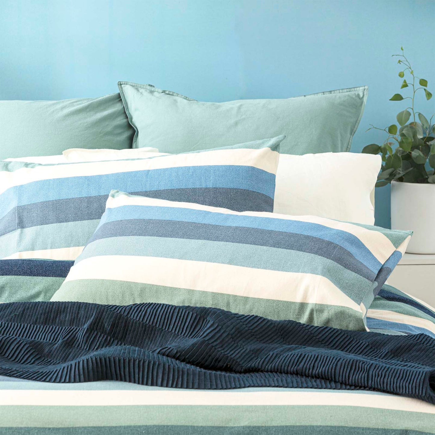 300 TC Cotton Quilt cover Set - Reversible