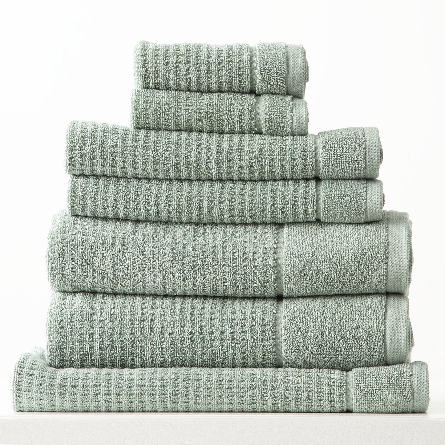 7 Piece Cambridge Towel Set - 650 GSM Textured