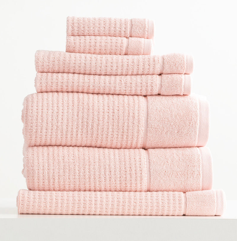 7 Piece Cambridge Towel Set - 650 GSM Textured