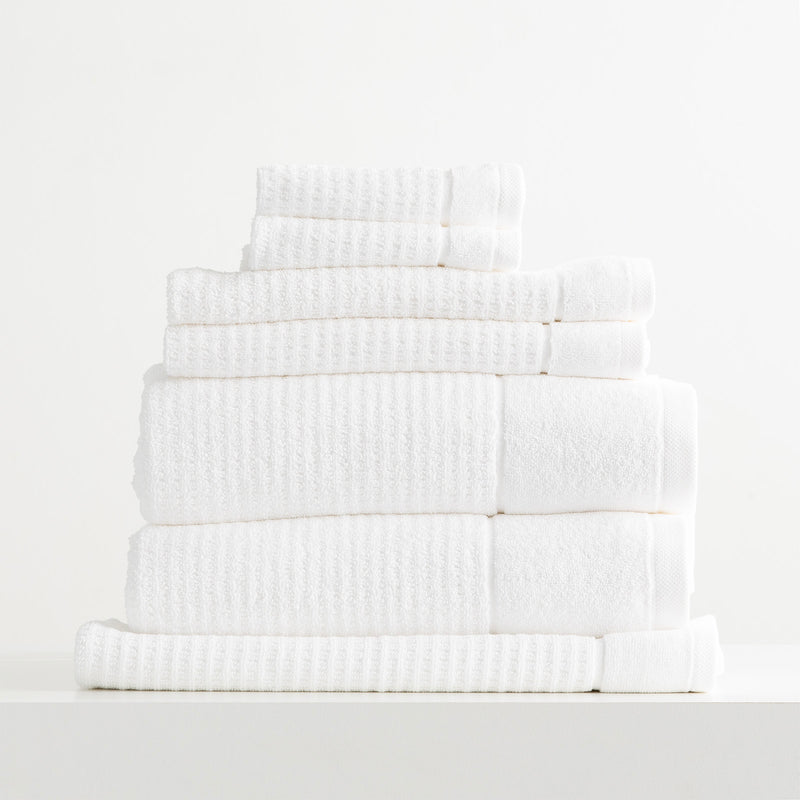 7 Piece Cambridge Towel Set - 650 GSM Textured